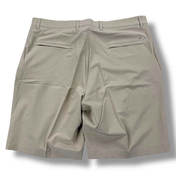 NWT Peter Millar Shackleford Performance Hybrid Short Mens Size 34 Khaki - $108 - Picture 2 of 14